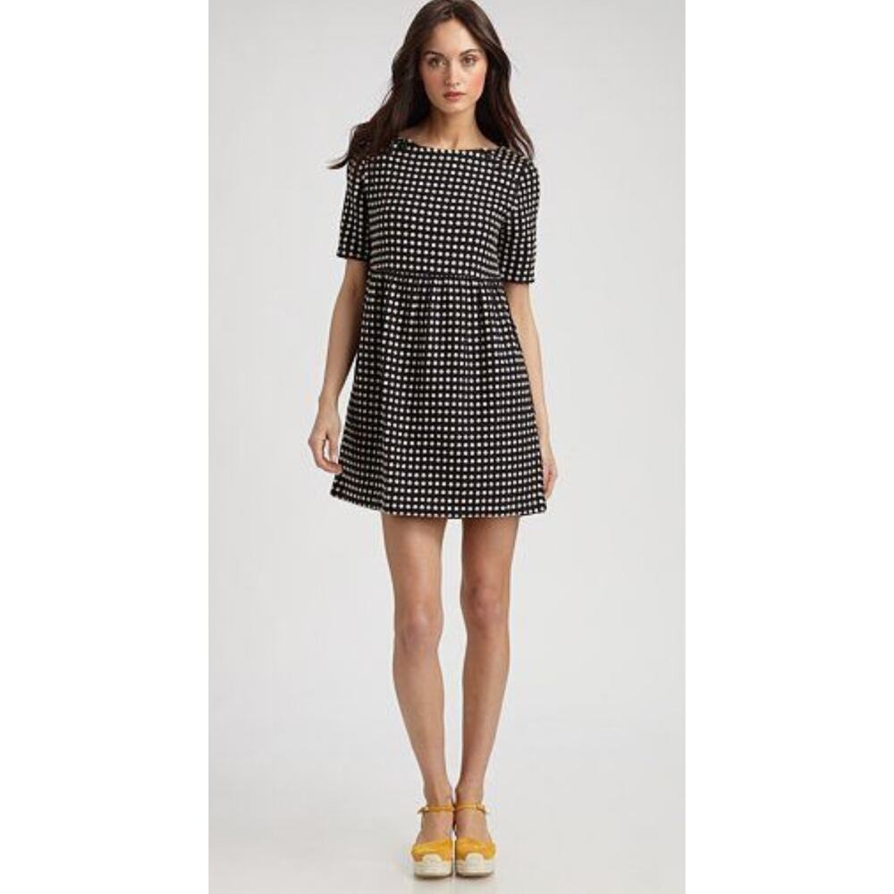 Ace & Jig Black Polka Dot Barney Dress